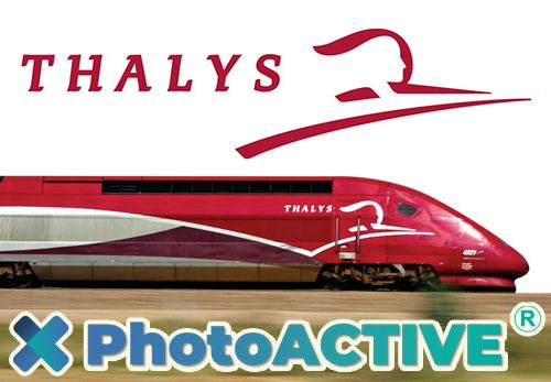 les trains thalys équipés avec la technologie photoactive